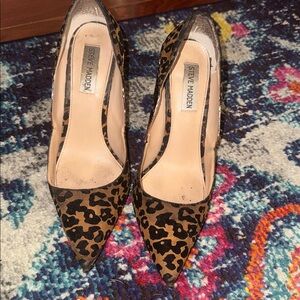 Steve Madden Animal Print Stiletto Heels